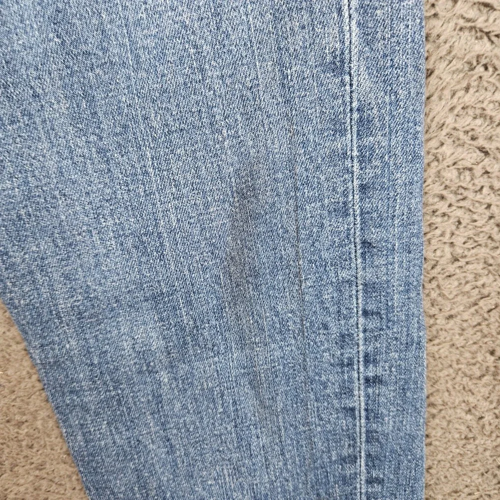 Fat Face UK Mens Slim Eco Denim Jeans Light Wash Blue Size 34L 34x32